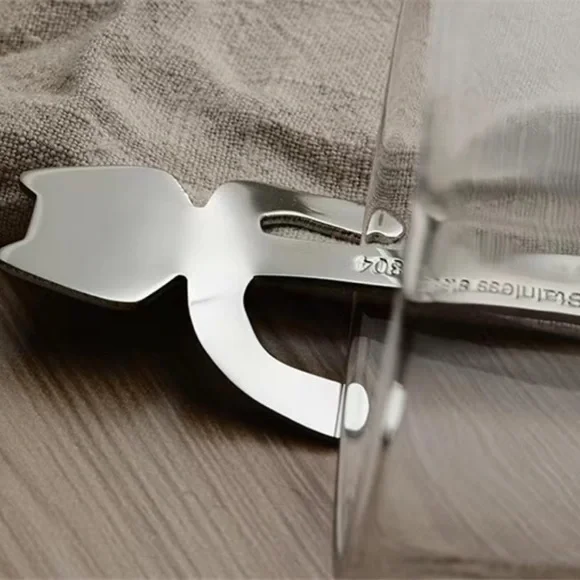 Cat Spoons Tea Spoons Stirrers Cup Hugging Kitty Cats Stainless Steel 2 PC Set - Picture 5 of 16